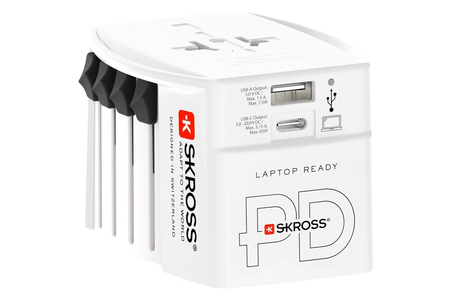 Skross Reiseadapter World für über 220 Reiseziele mit USB-C 65W Power Delivery bei Jumbo (z.B. Coop Pick-up)