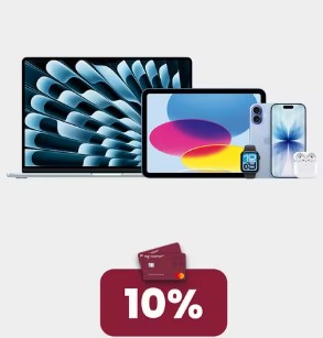 Manor Rabatt – 10% auf ausgewählte Apple Produkte mit der My Manor Karte