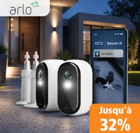 Bis zu 32% Rabatt auf ausgewählte Arlo Essential 2 Sicherheitsprodukte bei Fust