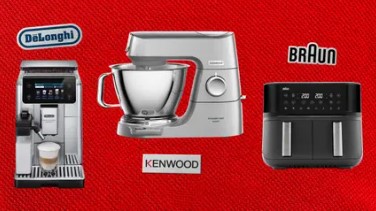 Bis zu 33% Rabatt auf DELONGHI, KENWOOD, BRAUN & NUTRIBULLET bei Interdiscount