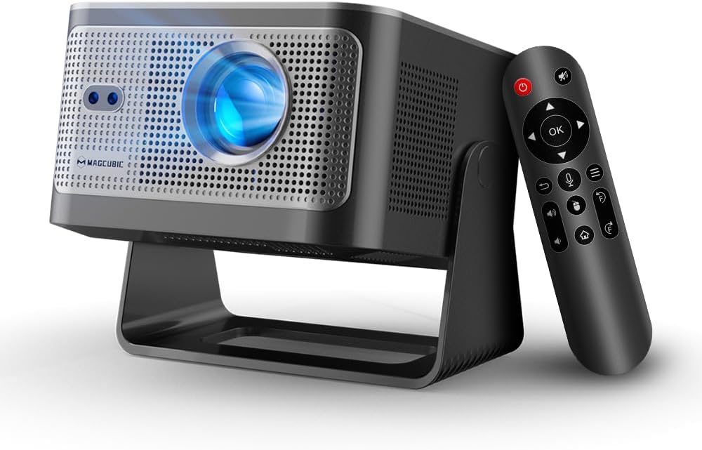Magcubic HY350Max Minibeamer mit nativer FHD-Auflösung, Lautsprechern, WiFi, Bluetooth und Fernbedienung