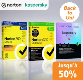 Fust Rabattaktion – bis zu 50% auf ausgewählte Norton- und Kaspersky-Sicherheitssoftware