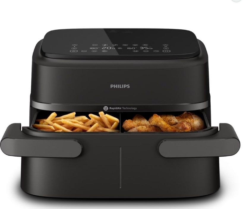 Philips Airfryer 1000 Serie NA154/00 (7,1 l, Dual Zone, 10 Programme) bei Amazon in Aktion