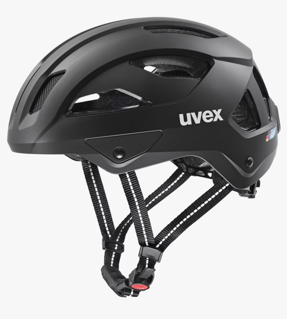 Velohelm uvex city stride (inkl. Rücklicht) bei Ochsner Sport (Grössen S & M, 53-59cm)