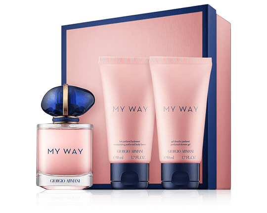 EMPORIO ARMANI My Way Eau de Parfum Spray 30 ml + Duschgel 50 ml + Körperlotion 50 ml Geschenkset