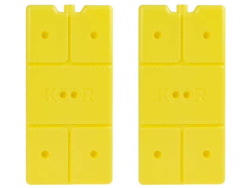 KOOR Kühlelement Arctico L, Doppelpack Giallo