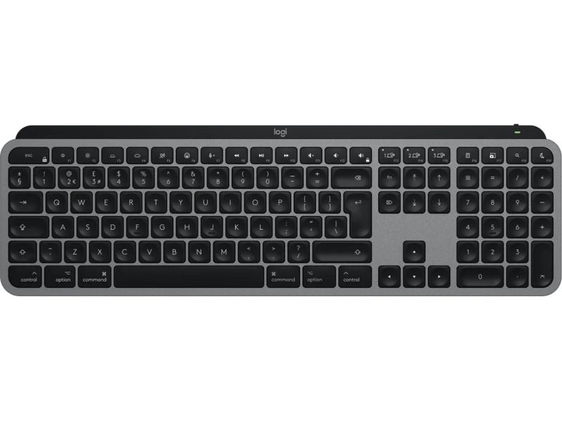 Logitech Tastatur MX Keys S for Mac Space Grey CH-Layout