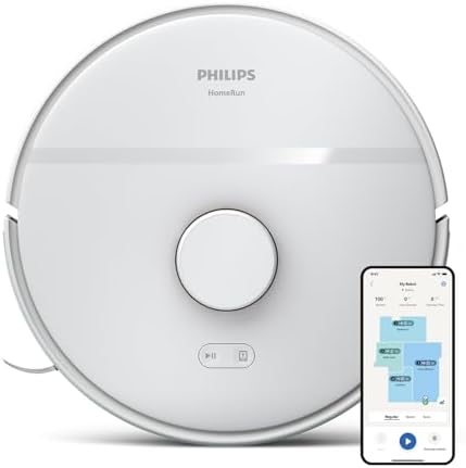 Zum neuen Bestpreis: Philips HomeRun 2000 Serie, Staubsauger Roboter und Wischroboter