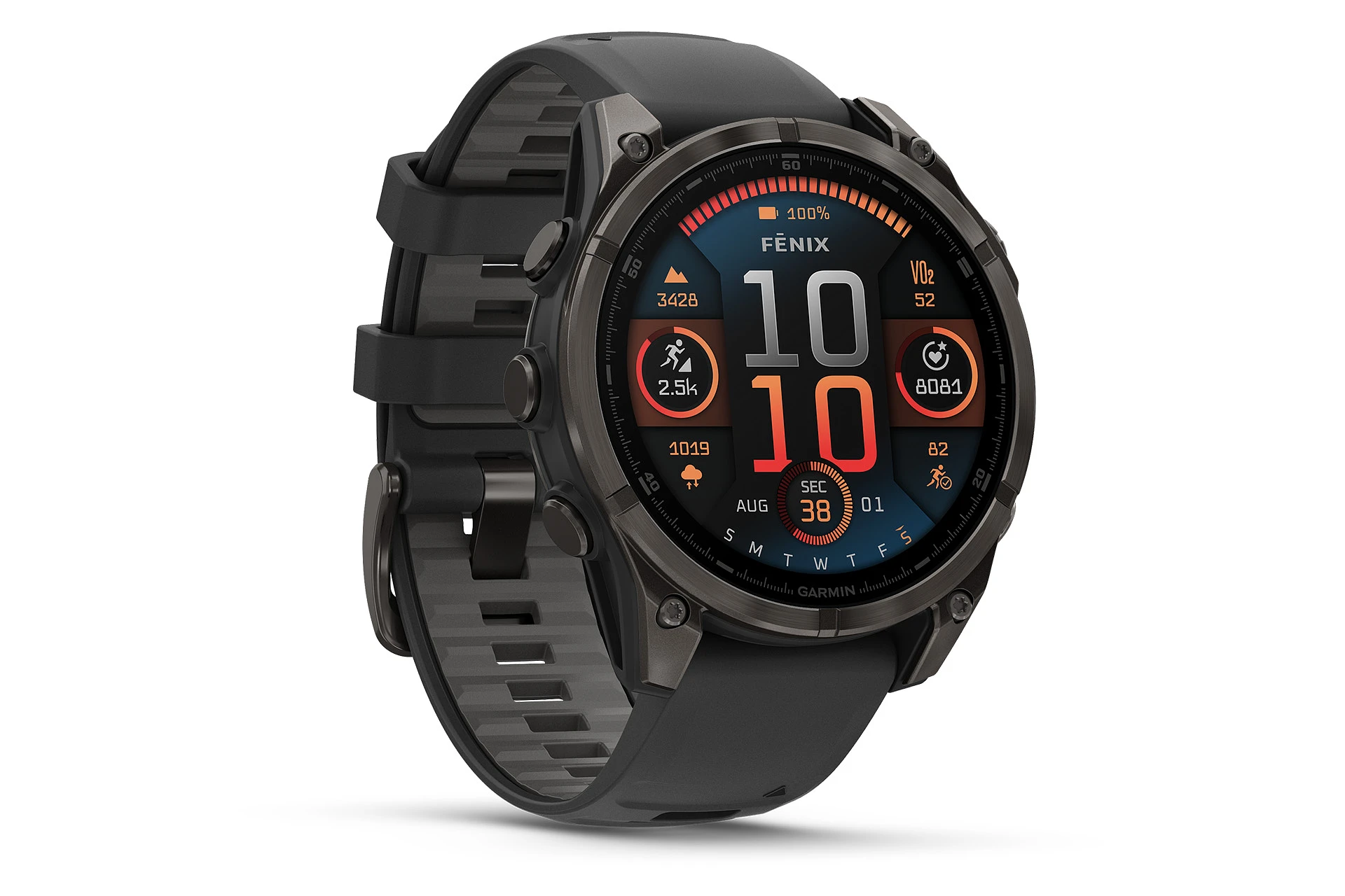 Garmin Fenix 8 Saphirre Carbon DLC 47mm