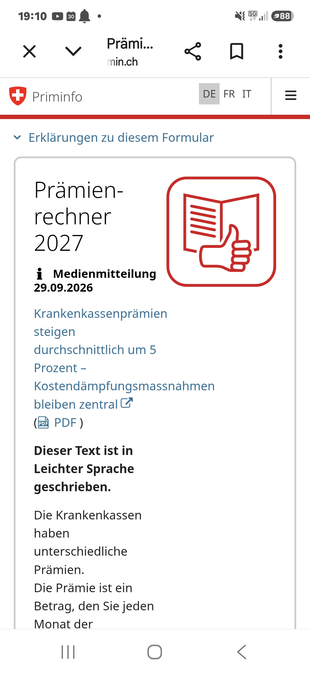 Krankenkassen Prämien vergleichen! Im Kanton Zürich ist 2027 die Lehrerkrankenkasse SLKK für viele wohl die preiswerteste.