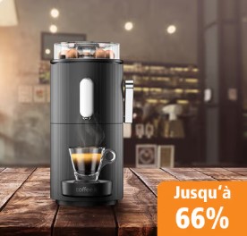 Fust – bis zu 66% Rabatt auf Kapsel-Kaffeemaschinen