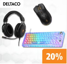 Fust – 20% Rabatt auf Deltaco Gaming-Zubehör