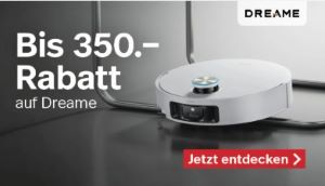 nettoshop Rabatt – bis zu CHF 350.– auf ausgewählte Dreame Staubsauger