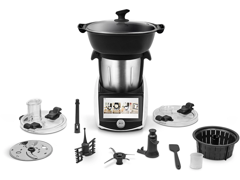 Schneider SCH-RBC-4500 Multifunktions-Küchenmaschine (3.5 l) inkl. Zubehör bei Conforama