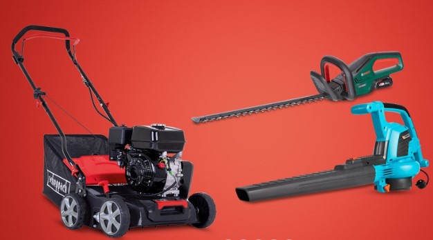 Jumbo Rabattaktion – bis zu 50% auf Gartenmaschinen