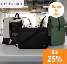 Fust Rabatt – bis zu 25% auf ausgewählte Gaston Luga Taschen