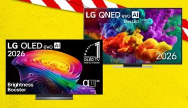 Bis zu 57% Rabatt auf aktuelle LG TVs bei Interdiscount