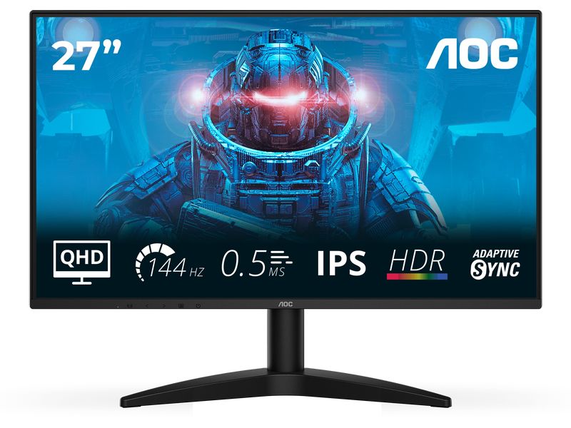 AOC Monitor Q27B36X 27 “, 2560 x 1440 (WQHD), 144 Hz – zum neuen Tiefstpreis