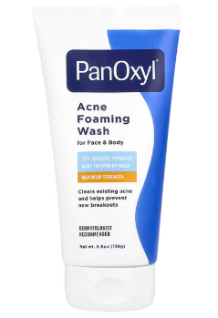 PanOxyl Acne Foaming Wash 156 g mit 10 % Benzoylperoxid für Gesicht & Körper bei iHerb