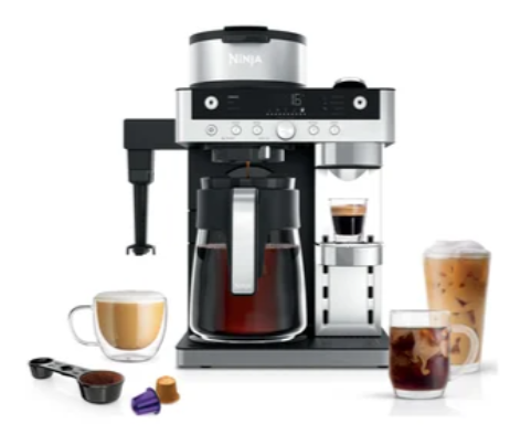 NINJA CFN803CH 3-in-1-Kaffeemaschine mit automatischem Milchaufschäumer zum neuen Bestpreis bei Coop City