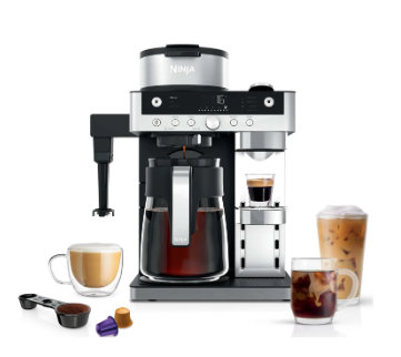 NINJA CFN803CH 3-in-1-Kaffeemaschine mit automatischem Milchaufschäumer bei Coop City