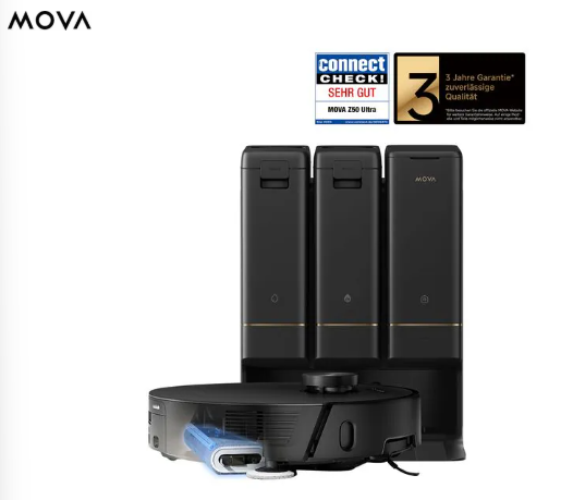 Mova Saug- und Wischroboter mit HydroSync-Technologie Z50 Ultra zum neuen Bestpreis bei MediaMarkt