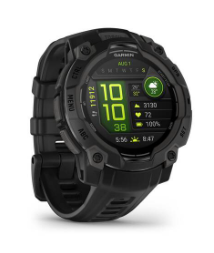 GARMIN Instinct 3 AMOLED 45mm (1.2″, One Size, Schwarz, Polymer)