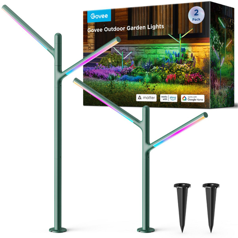 Govee Outdoor-Leuchten für den Garten (2 Stück) bei Office World