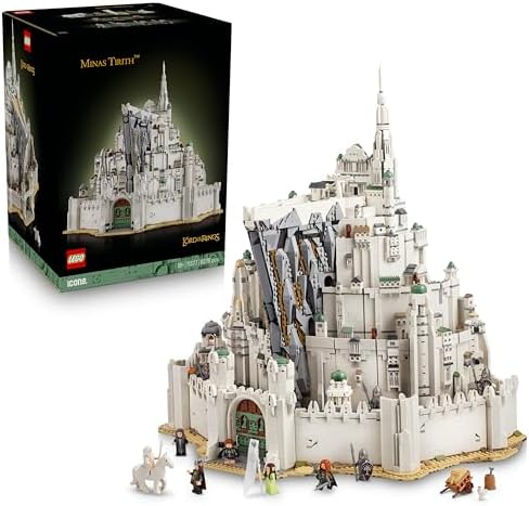 LEGO Icons Der Herr der Ringe: Minas Tirith (11377) mit 10 Minifiguren zum neuen Bestpreis bei Amazon