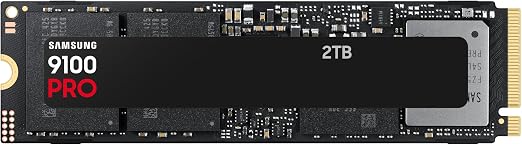 Samsung 9100 PRO 2 TB NVMe M.2 SSD mit PCIe 5.0, bis 14’700 MB/s bei Amazon in Aktion