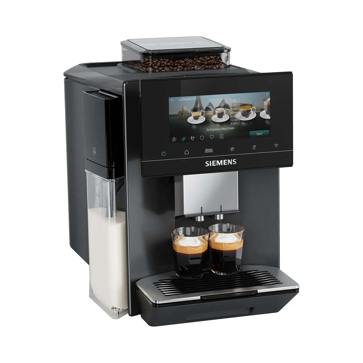Siemens EQ900 plus iAroma Kaffeevollautomat (Touchdisplay, Keramikmahlwerk) bei Nettoshop