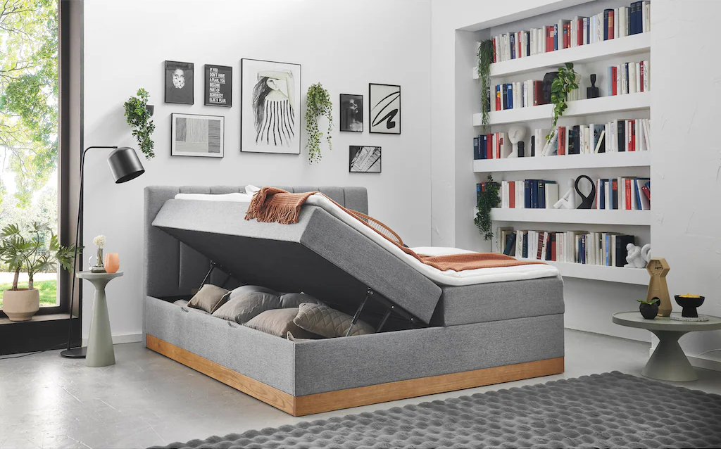 35% Rabatt auf Möbel bei Ackermann mit Flexikonto-Teilzahlung – z.B. Boxspringbett für 530 Franken etc.