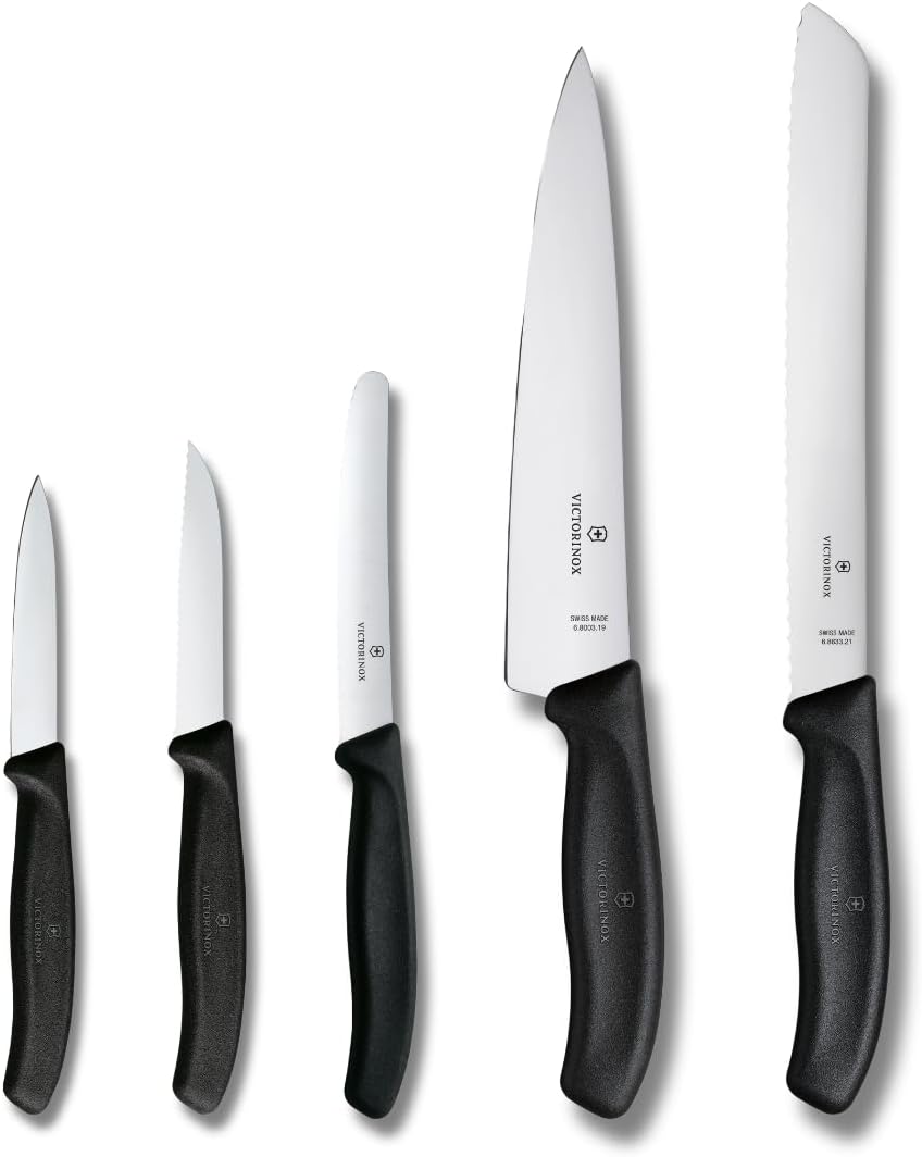 Nur heute: Victorinox Swiss Classic Küchenmesser Set, 5-teilig für Prime-Mitglieder