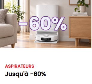 Staubsauger-Aktion: Bis zu -60% auf Saugroboter & Co. bei Conforama