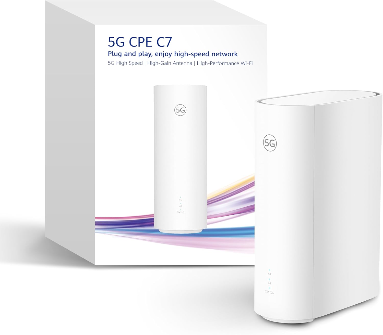 C7 5G CPE Router (Wi-Fi 6 AX3000, bis zu 5,8 Gbit/s, 2x Gigabit-LAN) bei Amazon für Prime-Mitglieder
