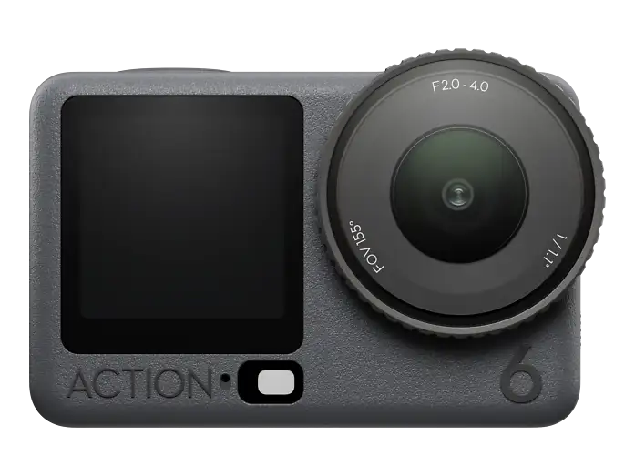 DJI Osmo Action 6 Standard-Combo Actioncam, WLAN, Touchscreen