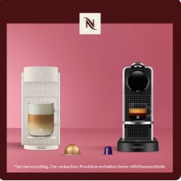 Fust Aktion – bis zu CHF 90 Kaffeeguthaben beim Kauf einer Nespresso Maschine