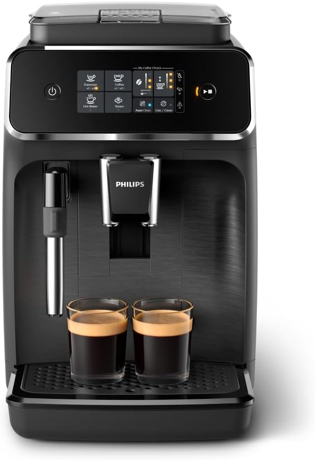 Philips Kaffeevollautomat Panarello 2200 Serie mit Keramikmahlwerk (EP2220/10)