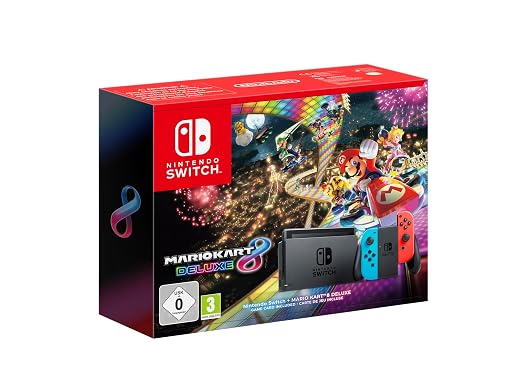 Nintendo Switch + Mario Kart 8 Deluxe (Vorbestellung)