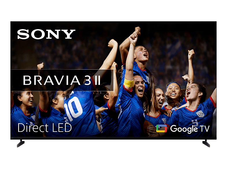 SONY BRAVIA 3 II K-65XR35 mit 120Hz neuer Bestpreis 799.- (Flat, 65” / 164 cm, UHD 4K, Google Smart TV)