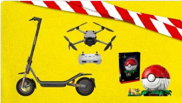 Bis zu 20% Rabatt auf ausgewählte Spielwaren, E-Scooter & Drohnen bei Interdiscount