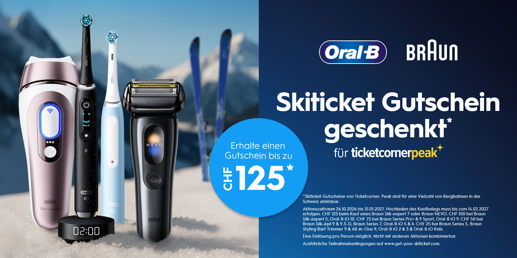 Winteraktion | Braun & Oral-B