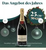 Moët für 25 CHF - Limit eine Flasche