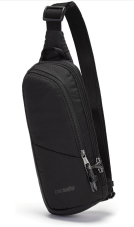 Pacsafe Vibe 150, sichere umhänge Tasche zum Reisen.