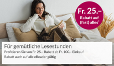 Orell Füssli: 25 Franken Rabatt auf fast alles (inkl. E-Reader) ab 100 Franken Bestellwert (auch offline), z.B. tolino page 2 für CHF 75.90