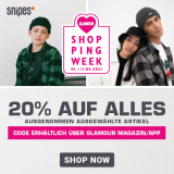 Snipes: -20% Rabatt auf alles!