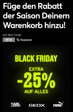 e-schuhe Gutschein für 25% Rabatt auf alles ab CHF 79.- Bestellwert (auch bereits reduzierte Artikel)