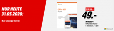 Office 365 bei MediaMarkt - nur heute - 31.05.2020