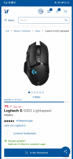 Logitech G502 bei digitec