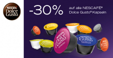 MediaMarkt: -30% auf alle NESCAFÉ Dolce Gusto Kapseln